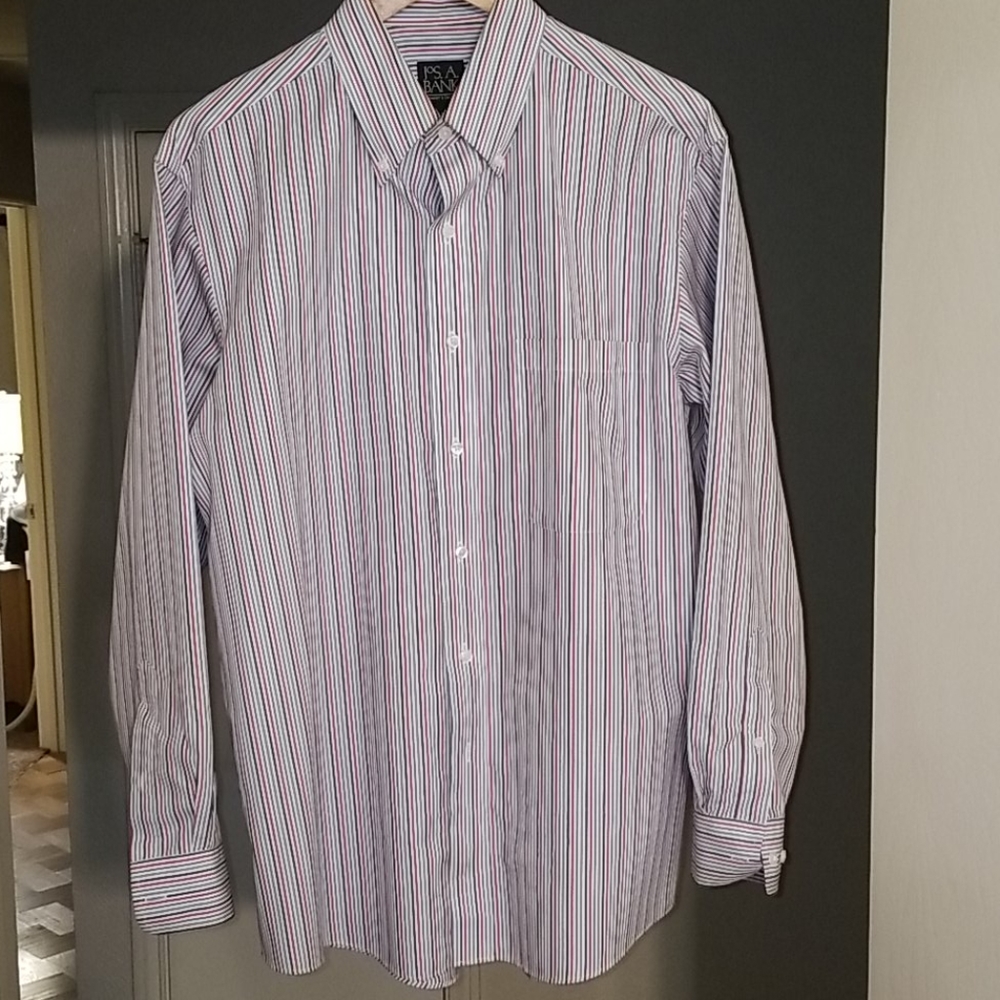JOS A BANK SHIRT (TRAVELER'S COLLECTION)